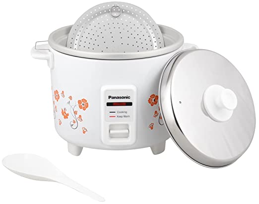 Panasonic SR-WA10H(E) 1 Liter Rice Cooker, White Panasonic SR-WA10H(E) 1 Liter Rice Cooker, White